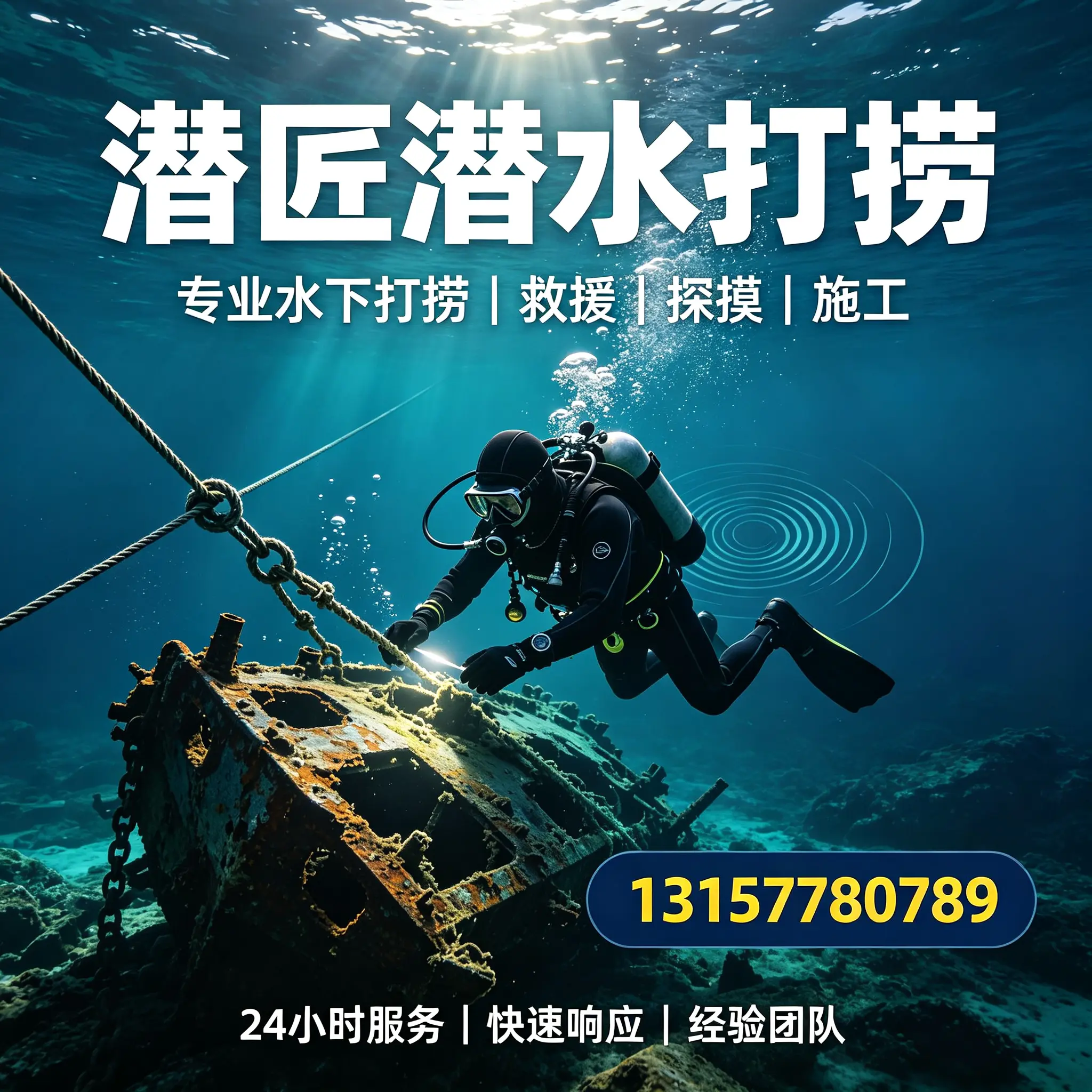 天峻水下打捞作业服务产品